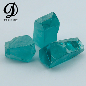 Precios de fábrica de Rough Nanosital áspero aguamarina piedra creativo gemas crudo azul Nano piedra - Product Image 3