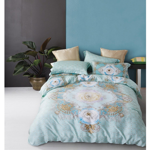 Sang Trọng Mới Tencel Thiết Kế Hiện Đại <span class=keywords><strong>Bedding</strong></span> Sets Duvet Cover Được Trang Bị Tấm Và Pillowcase Trong Bộ - Product Image 3
