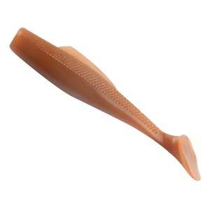Hunthouse — <span class=keywords><strong>leurre</strong></span> <span class=keywords><strong>souple</strong></span> TPR avec queue en T, appât artificiel idéal pour l'alose, 8cm, 5g - Product Image 5