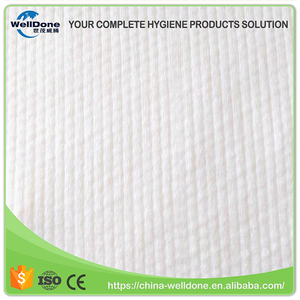 Haute qualité polyster avec viscose humide lingettes spunlace non-tissé fabricant - Product Image 2