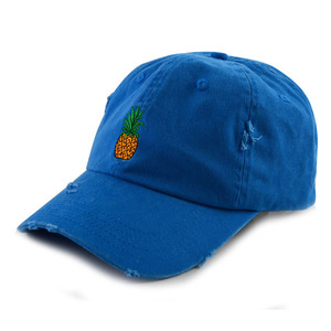 2017 folk style cotton embroidery 6 Panel distressed dad hat - Product Image 4