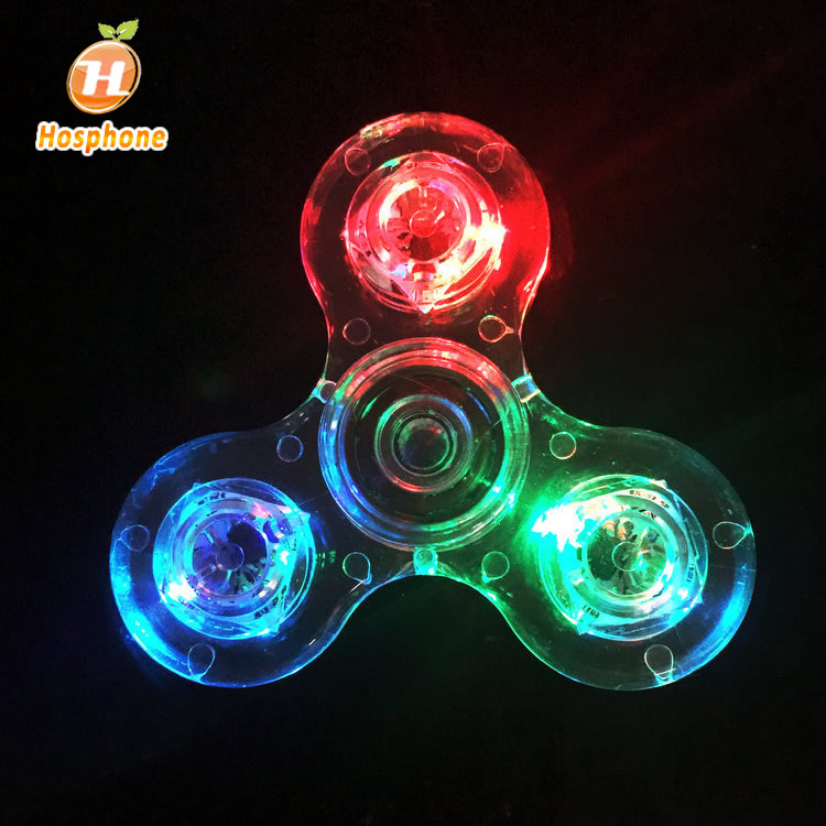 2022, детская игрушка, красочный светящийся светодиодный фонарик, ручной Спиннер с RGB-светодиодом, фиджет-Спиннер со стразами, снятие стресса на палец, EDC