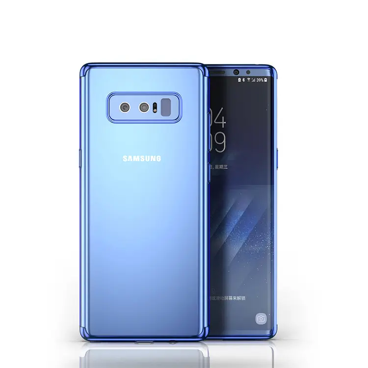 Trade Assurance Electroplate Tpu For Samsung Galaxy Note 8 Case Cover