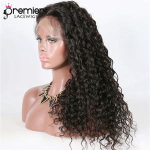 Perruque Lace Frontal Wig 360 brésiliennes, perruques cheveux naturels, vierges, alignées, cuticules, boucles naturelles, 12A, pour femmes noires - Product Image 3