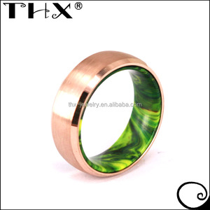 Elija su propio anillo de cazador de incrustaciones de núcleo de resina de camuflaje - Product Image 4