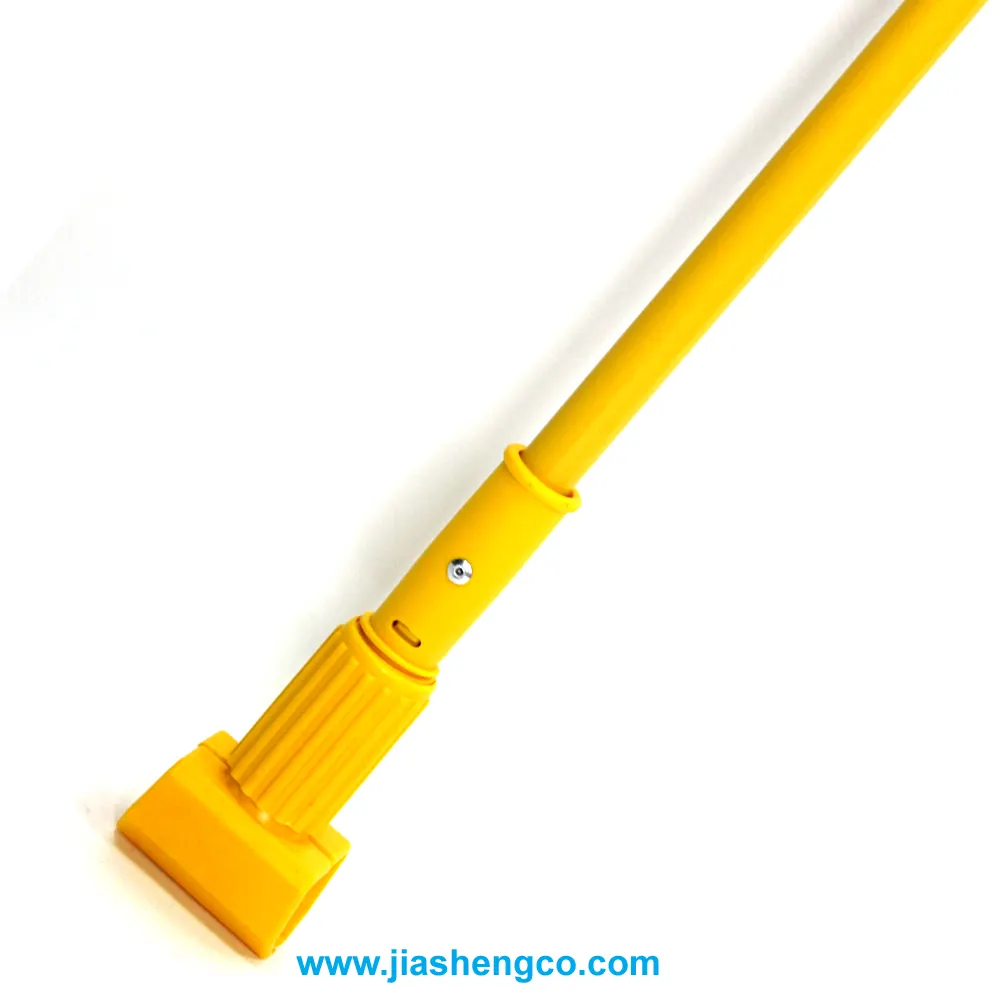Sturdy Wet Mop stick Mop Fiberglass handle with Jaw mop gripper for commercial cleaning supplies