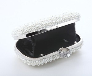 Flor anillo de dedo de lujo royal elegante prefecto mango bolsa de dama de la moda bolsos de embrague noche bolso de cuentas - Product Image 5