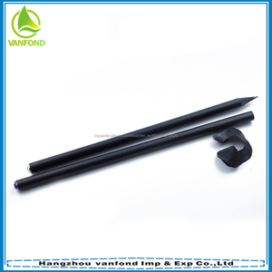 Novedad souvenir publicidad lápiz te negro lápiz de madera para regalos - Product Image 2