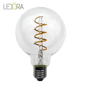 Новый дизайн Декоративные, винтажная осветительная Светодиодная лампа 110v спиральная светодиодная лампочка