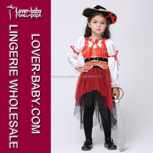 lusso cosplay pirati dei caraibi rapinatore principessa dei mari ragazze ragazzo costume costume da pirata l15286 - Product Image 1