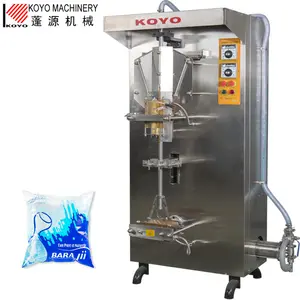 full automatic 2000 sachet water production line/1000L/H pure water treatment/koyo sachet water machine