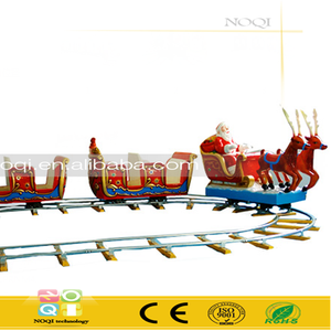 Pas cher Intérieure et Extérieure Manèges Mini Électrique Piste Train Santa Claus <span class=keywords><strong>Trains</strong></span> Pour Le Jour De Noël - Product Image 1