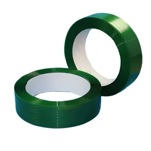מתח חזק ירוק פלסטיק מזרן אריזה רצועות חגורת אריזה/אריזה להקת רצועת Pet