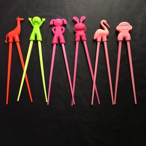 Vajilla Infantil, <span class=keywords><strong>Palillos</strong></span> de Silicona Divertidos, 100% de Grado Alimenticio - Product Image 2