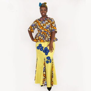 kitenge long skirts