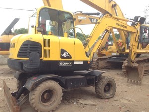 Excavadora sobre orugas Hyundai 60W-7 usada, 225LC-7 también tiene - Product Image 6