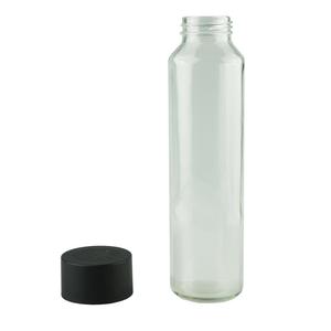 <span class=keywords><strong>Bouteille</strong></span> <span class=keywords><strong>en</strong></span> <span class=keywords><strong>verre</strong></span> de 500 ml de forme cylindrique pour boisson, <span class=keywords><strong>bouteille</strong></span> d'eau <span class=keywords><strong>Voss</strong></span> avec bouchon à vis <span class=keywords><strong>en</strong></span> plastique - Product Image 1