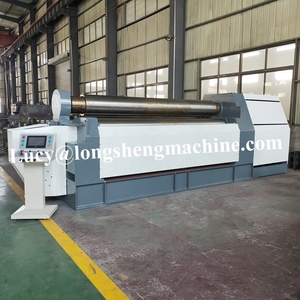 Ce chứng nhận Hướng dẫn hoạt động 4-con lăn CNC thủy lực tấm kim loại uốn <span class=keywords><strong>Rolling</strong></span> Machine W12-20X2500 nhà máy giá - Product Image 2