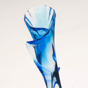 Jadevertu Thủy Tinh Thủ Công Độc Đáo K9 Giải Thưởng Pha Lê Cúp Pha Lê Màu Xanh Quà Tặng Doanh Nhân Lưu Niệm Bảng Hiệu Thể Thao Văn Phòng Kinh Doanh Ưu Tú - Product Image 3