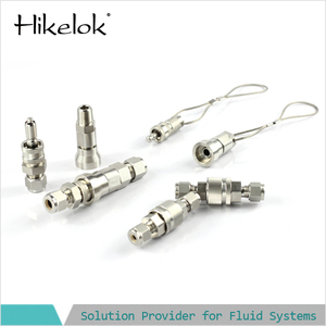 Swagelok tipe 6000 psi baja tahan karat 1/4 "3/8" OD NPT aliran penuh sambungan cepat instrumentasi kopling cepat - Product Image 5