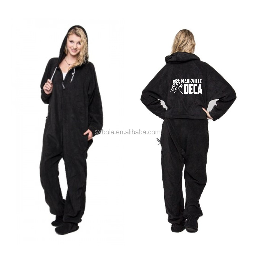 Plain Red Onesie for Adults Custom Manufacturing