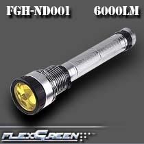 recargable 18650 75W HID supwe linterna brillante - Product Image 1
