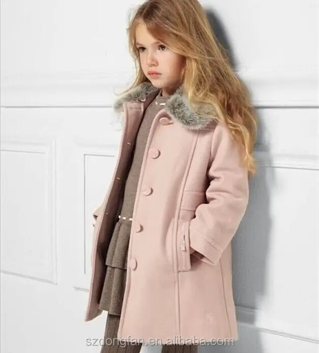 Baby Girls Winter Pink Coat Girls Outerwear