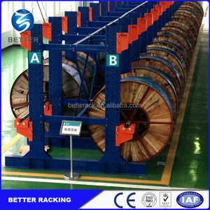 Sistema de Almacenamiento de Carretes de Cable Ajustable para Almacén, Estante para Bobinas de Cable Industrial - Product Image 6