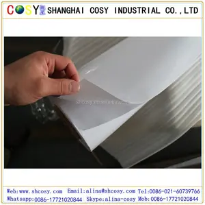 inflex self adhesive vinyl sticker white color for eco-solvent printing