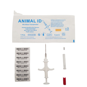 2,12x12mm/1,4*8mm RFID ICAR aprobado chip transpondedor de tubo de vidrio de inyector con aguja - Product Image 2