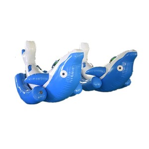 Jouets de <span class=keywords><strong>piscine</strong></span> gonflable pour adultes et enfants, bateau dauphin, équipement de jeu géant dans l'eau, Offre Spéciale - Product Image 1
