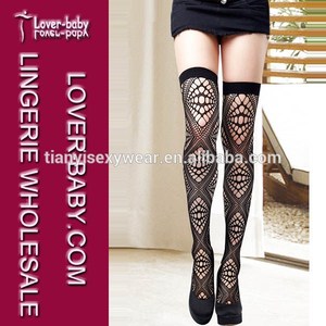 sur le vif plaine imprimés nylons noir sexy bas dames femmes chaussettes en nylon <span class=keywords><strong>pieds</strong></span> - Product Image 3