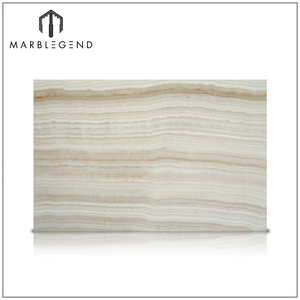 ราคาโรงงาน แผ่นผนังหินอ่อนออนิกซ์สีงาช้างธรรมชาติแบบมีไฟส่องด้านหลัง - Product Image 6