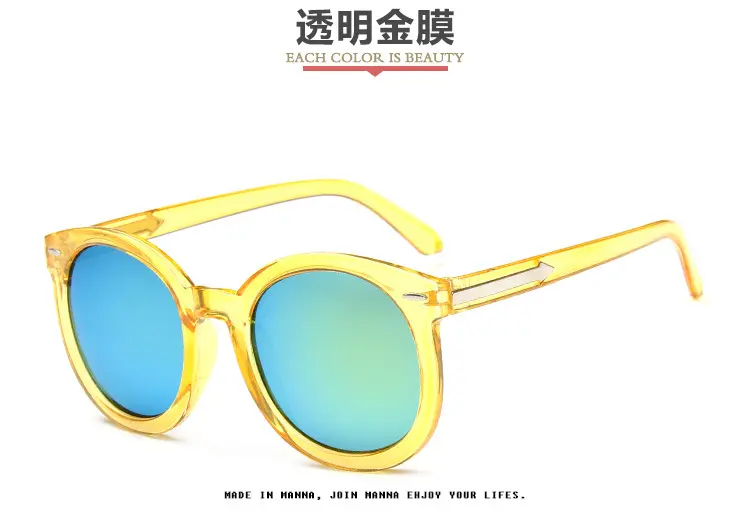 Gafas de sol de alta calidad con colores mezclados disponibles