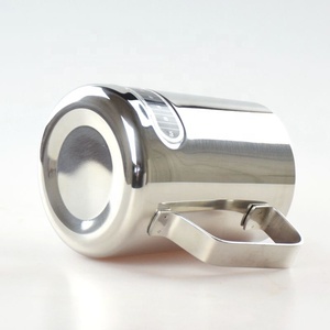 600 ml In Acciaio Inox Schiumare Brocca di Latte Brocca con Integrato Termometro per il Caffè, Cappuccino, Caffè Espresso, latte Art - Product Image 4