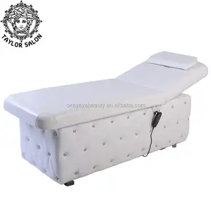 Table de massage facial, lit rose pour la beauté des cils