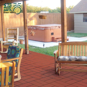 في الهواء الطلق الرصيف المطاط أرضيات المسار المعاد تدويرها المطاط الطوب بلاط لأرضيات الجراج بالجملة - Product Image 4