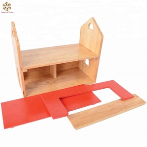 Giocattoli Fatti A Mano incompiuta <span class=keywords><strong>Casa</strong></span> Dolce <span class=keywords><strong>Casa</strong></span> <span class=keywords><strong>Casa</strong></span> di Bambola di Legno - Product Image 5