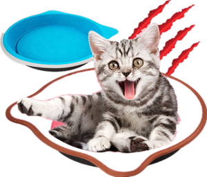 Gros chat lit avec cataire Non laitier tapis chat griffe du plateau 3 couleurs - Product Image 2