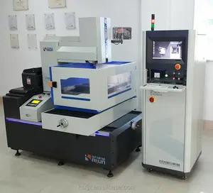 2018 Lower price EDM wire cut machine Big tapper tapper with high cabin controller from Chinese factory