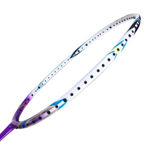 <span class=keywords><strong>Raquette</strong></span> de <span class=keywords><strong>badminton</strong></span> oem, en carbone, avec poignée en PU, vente en gros, <span class=keywords><strong>prix</strong></span> d'usine, haute qualité - Product Image 2