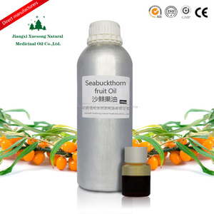 Puro espino amarillo fruta Berry petróleo precio, semillas a granel seabuckthorn aceite prensado en frío - Product Image 3