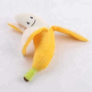 Mainan Anjing Bentuk Pisang Lembut Berkualitas Tinggi Berbahan Plush dengan Suara untuk Digigit, Grosir dari Cina - Product Image 3