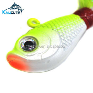 Mồi Câu Cá Đuôi Bucktail 3D Mồi Câu Cá Đuôi Bucktail Nước Mặn Mồi Câu Đầu <span class=keywords><strong>Jig</strong></span> - Product Image 2
