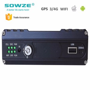 Dvr Auto 4 Canali/Coche Dvr 3G Gps Wifi Única tarjeta SD HD DVR exportador - Product Image 1