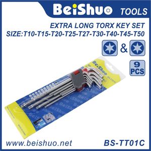 Beishuo 9 unids largo corto llaves Torx llave allen - Product Image 3