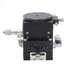 4 Trục 60*60Mm XYZR Cắt Tỉa Nền Tảng Hướng Dẫn Sử Dụng Giai Đoạn Tuyến Tính Tinh Chỉnh Bàn Trượt - Product Image 4