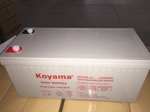 12v 200ah 납산 배터리 태양 젤 배터리 - Product Image 2