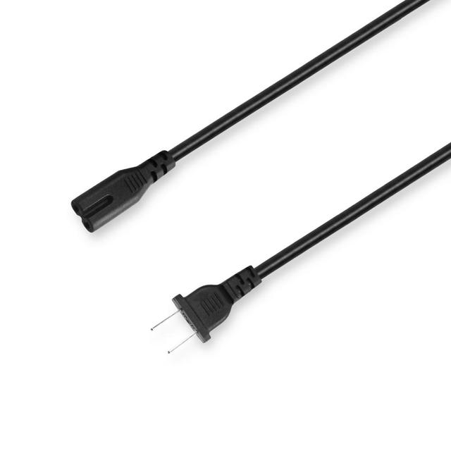 Ac C7/c8 Extension Cable Iec 320 Canada Us Plug 110v Usa 2 Pin 2pin Figure 8 C7 Power Cord