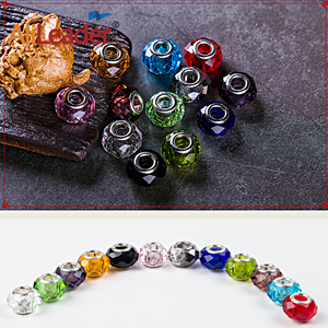 AliLeader Prix de gros 50 pcs/pack Perles de cristal Perles de cheveux pour <span class=keywords><strong>Dreadlocks</strong></span> <span class=keywords><strong>Bijoux</strong></span> de cheveux - Product Image 6
